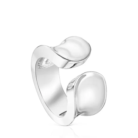 Best Anillo abierto liso de plata Basics Anillos De Plata | Anillos Medianos