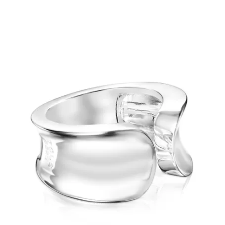 Best Anillo abierto liso de plata Basics Anillos De Plata | Anillos Medianos