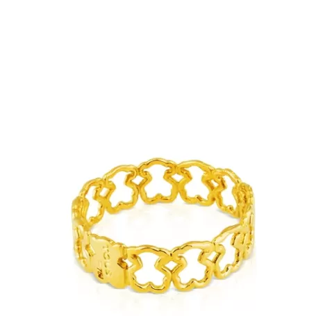 Shop Anillo de oro motivos oso Silueta Anillos De Oro | Anillos Pequeños