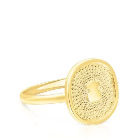 Flash Sale Anillo de oro Oursin Anillos De Oro | Anillos Medianos