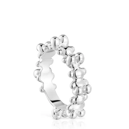 Cheap Anillo mediano de motivos oso Bold Bear Anillos De Plata | Anillos Medianos