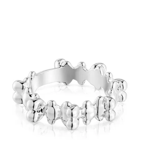 Cheap Anillo mediano de motivos oso Bold Bear Anillos De Plata | Anillos Medianos