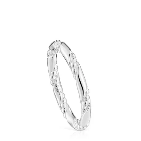 Sale Anillo pequeño de plata Twisted Anillos De Plata