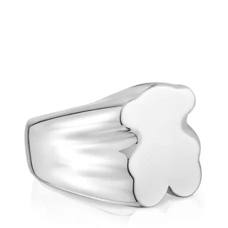 Cheap Anillo sello de oso 15 mm  Sweet Dolls Anillos De Plata