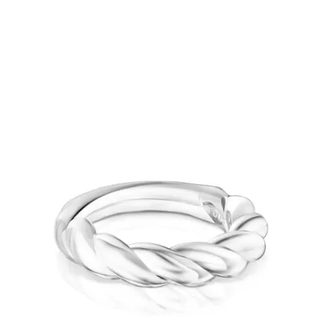 Flash Sale Anillo trenzado Twisted Anillos De Plata | Anillos Pequeños