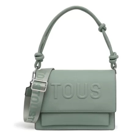 Hot Bandolera mediana Audree gris piedra La Rue New Bandoleras | Bolsos Hombro