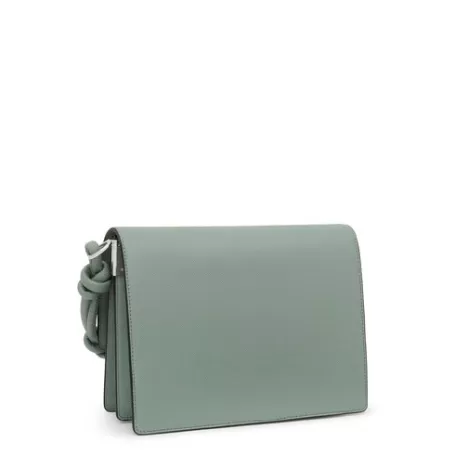 Hot Bandolera mediana Audree gris piedra La Rue New Bandoleras | Bolsos Hombro