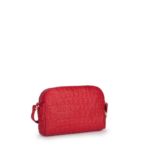 Best Bandolera Sherton de Piel roja Bandoleras | Bolsos De Piel