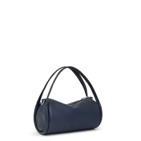 Online Bolso Duffle pequeño de piel marino Miranda Bolsos De Piel