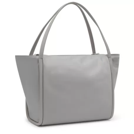 Sale Capazo grande gris Miranda Soft New Bolsos Hombro