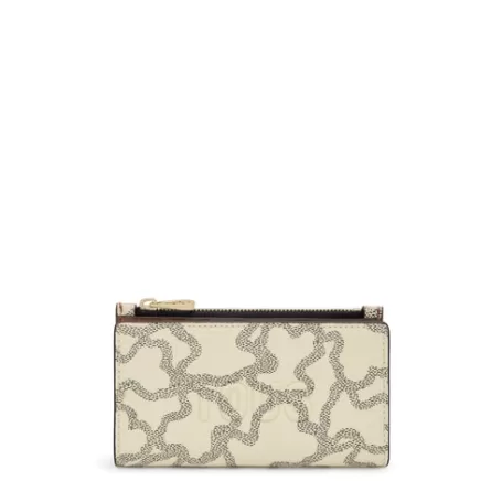 Cheap Cartera Flat beige Kaos Icon Bolsos Personalizables | Carteras Y Monederos