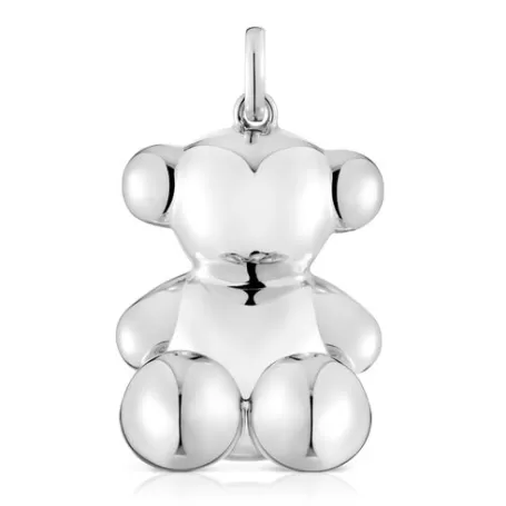 Shop Colgante oso extra grande de plata Bold Bear Colgantes De Plata | Colgantes Grandes