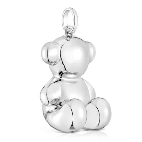 Shop Colgante oso extra grande de plata Bold Bear Colgantes De Plata | Colgantes Grandes