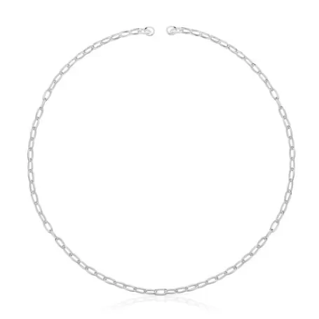 Cheap Collar corto de Hold Oval Collares De Plata | Collares Cortos