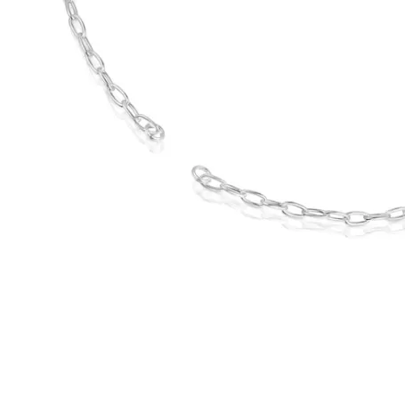 Cheap Collar corto de Hold Oval Collares De Plata | Collares Cortos