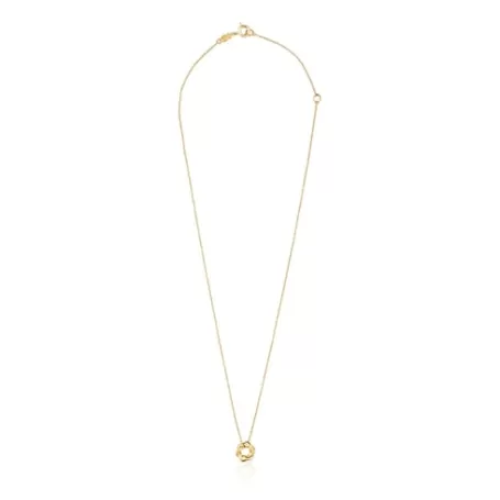 Online Collar de oro Twisted Colgantes De Oro | Collares De Oro