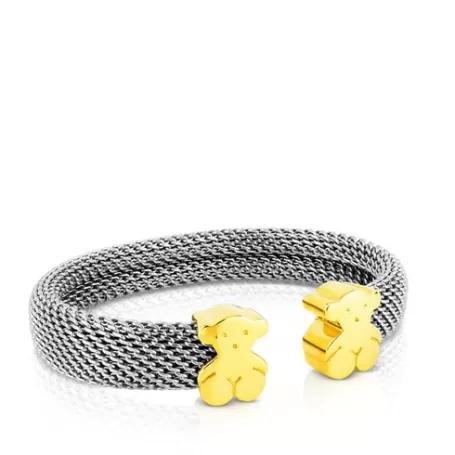 Shop Esclava de oro Icon Mesh Pulseras De Oro | Esclavas