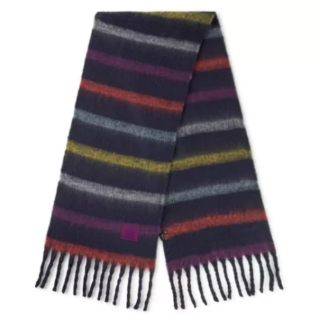 Fashion Foulard marino Stripes Pañuelos Y Foulares