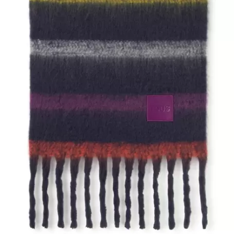 Fashion Foulard marino Stripes Pañuelos Y Foulares