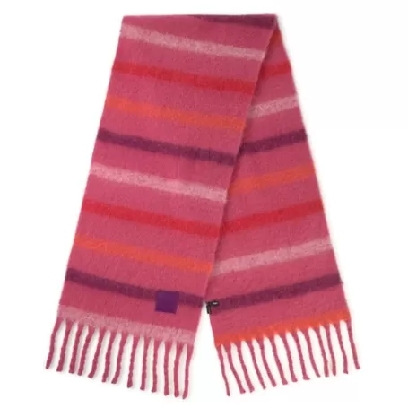 New Foulard fucsia Stripes Pañuelos Y Foulares