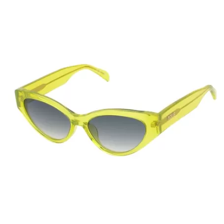 Shop Gafas de sol amarillas Cat Eye Gafas De Sol