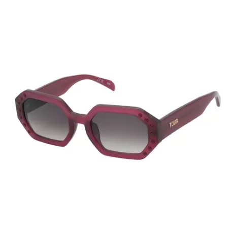 Clearance Gafas de sol Geometric fucsia Gafas De Sol