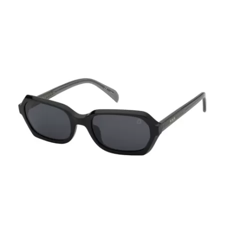 Fashion Gafas de sol Pale Oval negro Gafas De Sol