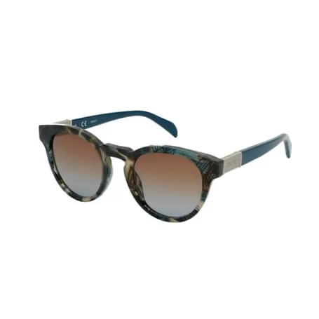 Cheap Gafas de sol Round Mesh azul Gafas De Sol