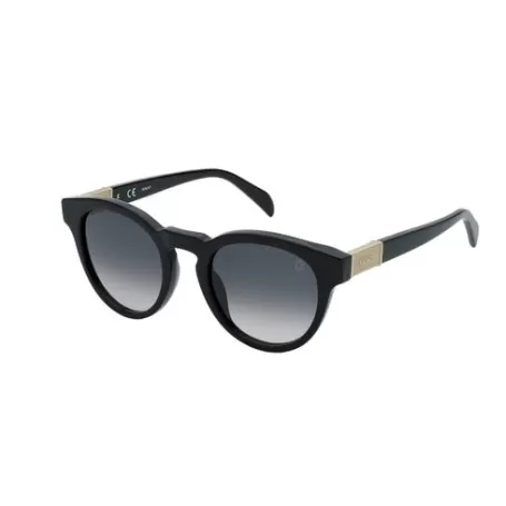 Online Gafas de sol Round Mesh negro Gafas De Sol