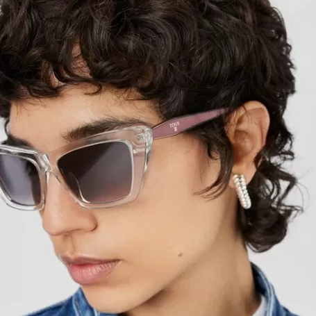 Cheap Gafas de sol Transparent rosa Gafas De Sol