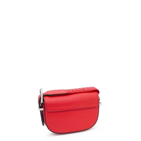 New Mini bandolera medialuna roja Brenda Bandoleras | Bolsos Personalizables