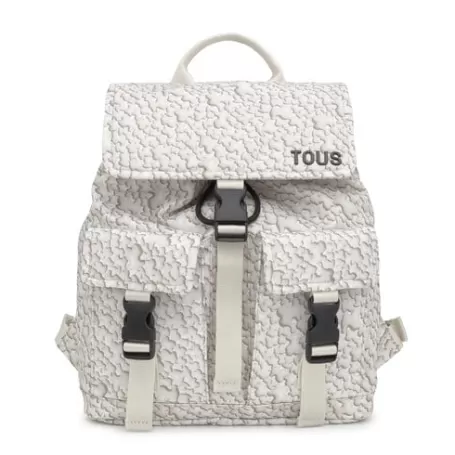 Shop Mochila blanca Kaos Mini Puffy Soft Mochilas Y Equipaje