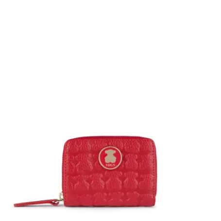 Store Monedero mediano Sherton de Piel roja Bolsos De Piel | Carteras Y Monederos