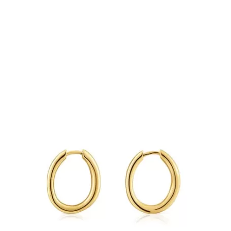 Store Pendientes aro de oro 11 mm New Hav Pendientes Aro