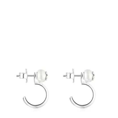 Best Pendientes aro de plata y perla Icon Pearl Pendientes De Plata | Pendientes Aro