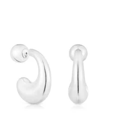 Discount Pendientes aro grandes de plata Balloon Pendientes De Plata | Pendientes Aro