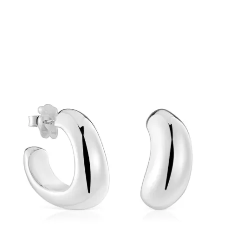 Shop Pendientes de aro de plata Galia Basics Pendientes De Plata | Pendientes Aro