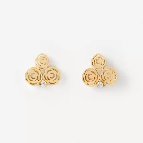 Online Pendientes de oro con diamante ATELIER Pendientes De Oro