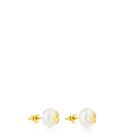 Discount Pendientes de oro Rosa d'Abril Pendientes De Oro | Pendientes Pequeños