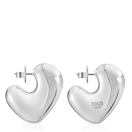 Clearance Pendientes de plata corazón Tabit Pendientes De Plata