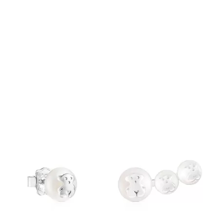 Best Pendientes de plata y perlas Icon Pearl Pendientes De Plata | Pendientes Pequeños