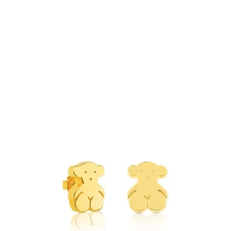 Cheap Pendientes pequeños de oro motivo oso Sweet Dolls Pendientes De Oro | Pendientes Pequeños