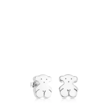 Flash Sale Pendientes pequeños oso de plata Sweet Dolls Pendientes De Plata | Pendientes Pequeños