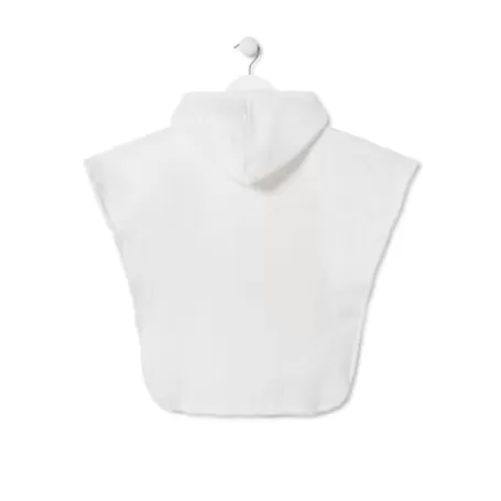 Clearance Poncho de rizo Rus MS Blanco Accesorios De Baño