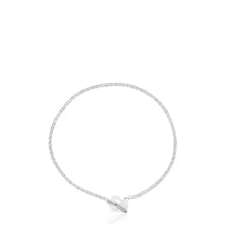 Outlet Pulsera cadena con oso de I-Bear Pulseras De Plata | Pulseras De Cadena