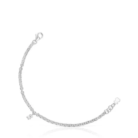 Outlet Pulsera cadena de plata Bold Bear Pulseras De Plata | Pulseras De Cadena