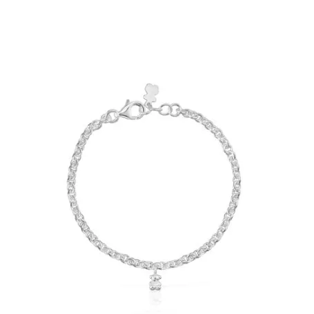 Outlet Pulsera cadena de plata Bold Bear Pulseras De Plata | Pulseras De Cadena