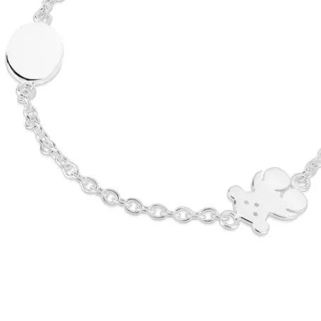 Best Sale Pulsera cadena de con motivo Bear Pulseras De Plata | Pulseras De Cadena