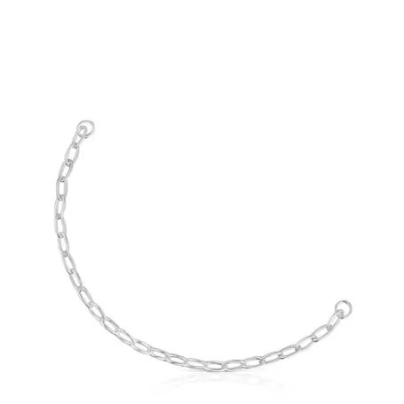 Fashion Pulsera cadena de Hold Oval Pulseras De Plata | Pulseras De Cadena