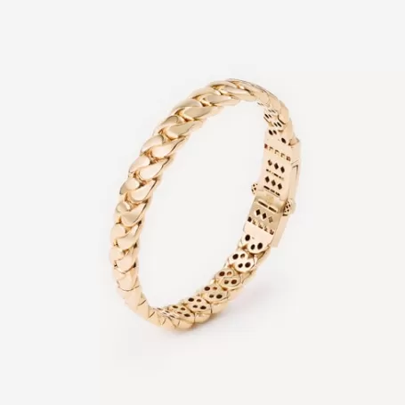 Flash Sale Pulsera de oro trenzado grande ATELIER Pulseras De Oro